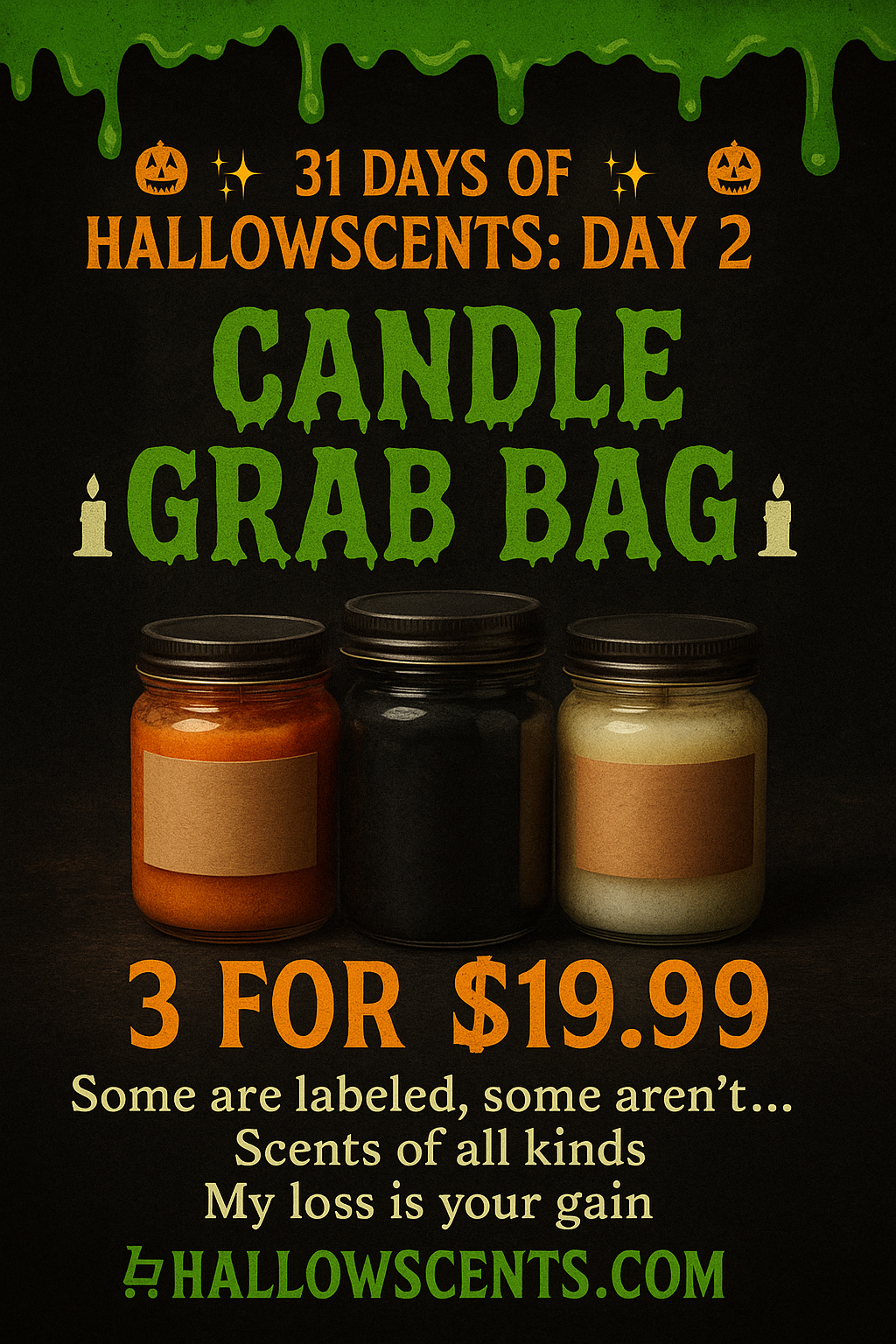 CANDLE GRAB BAGS