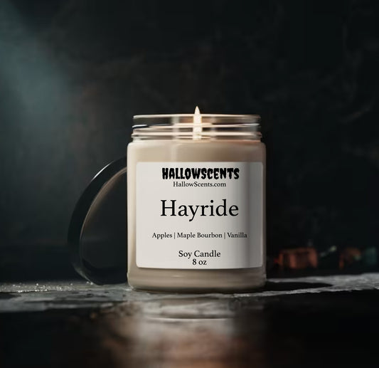 Hayride Wood Wick Candle