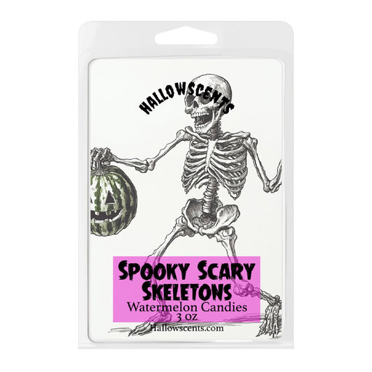 Spooky Scary Skeletons Wax Bar